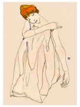 Egon Schiele Dancer - Art Print